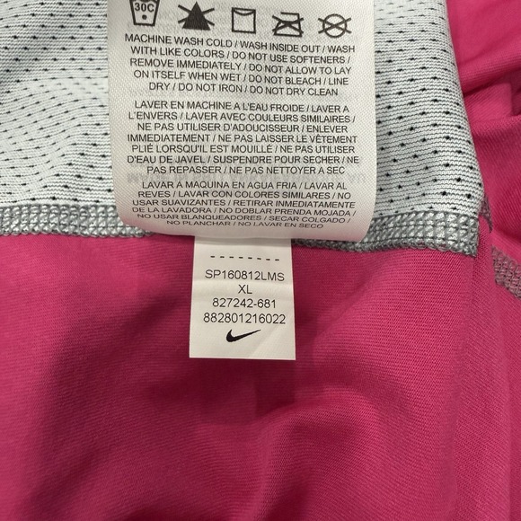 Jon Gray Autograph Colorado Rockies Nike Pro Shirt Fitted Dri Fit Pink Size XL - Picture 7 of 7